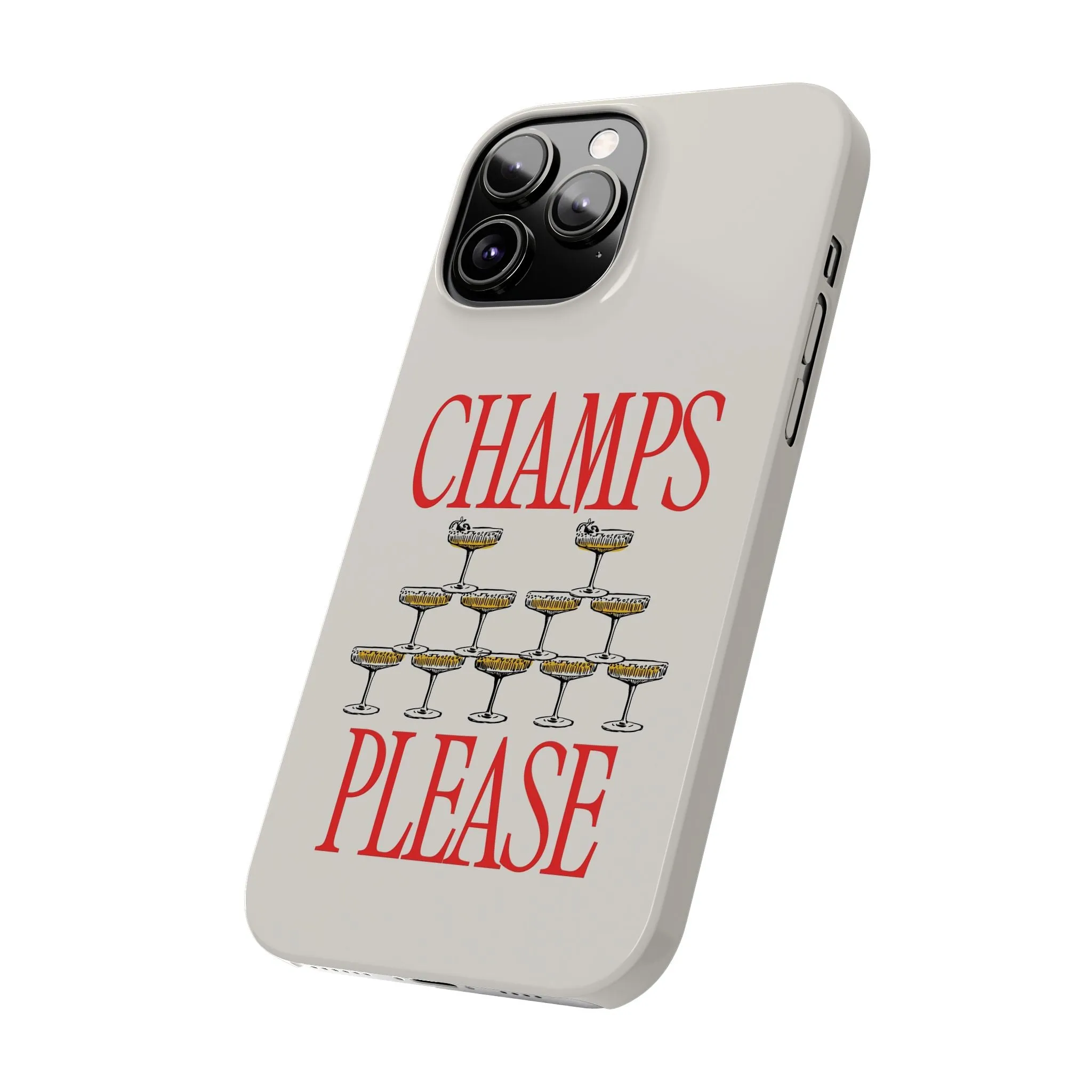 Champs Please iPhone Case