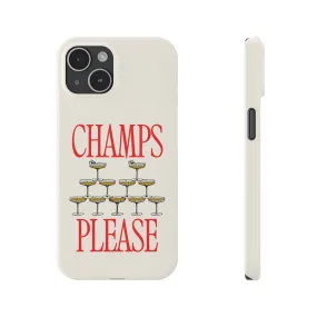 Champs Please iPhone Case