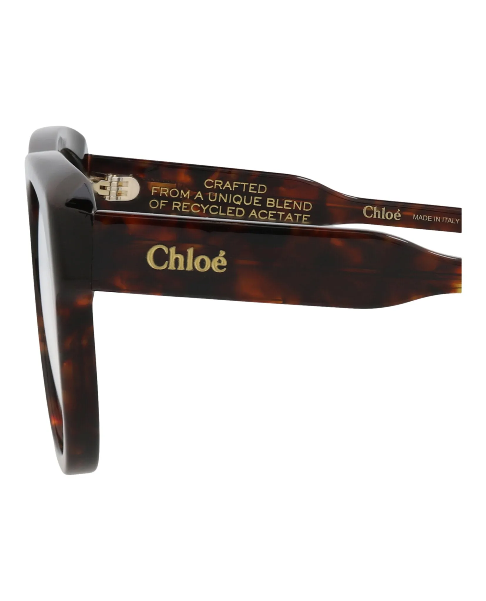 Chloe Round-Frame Recycled Acetate Optical Frames