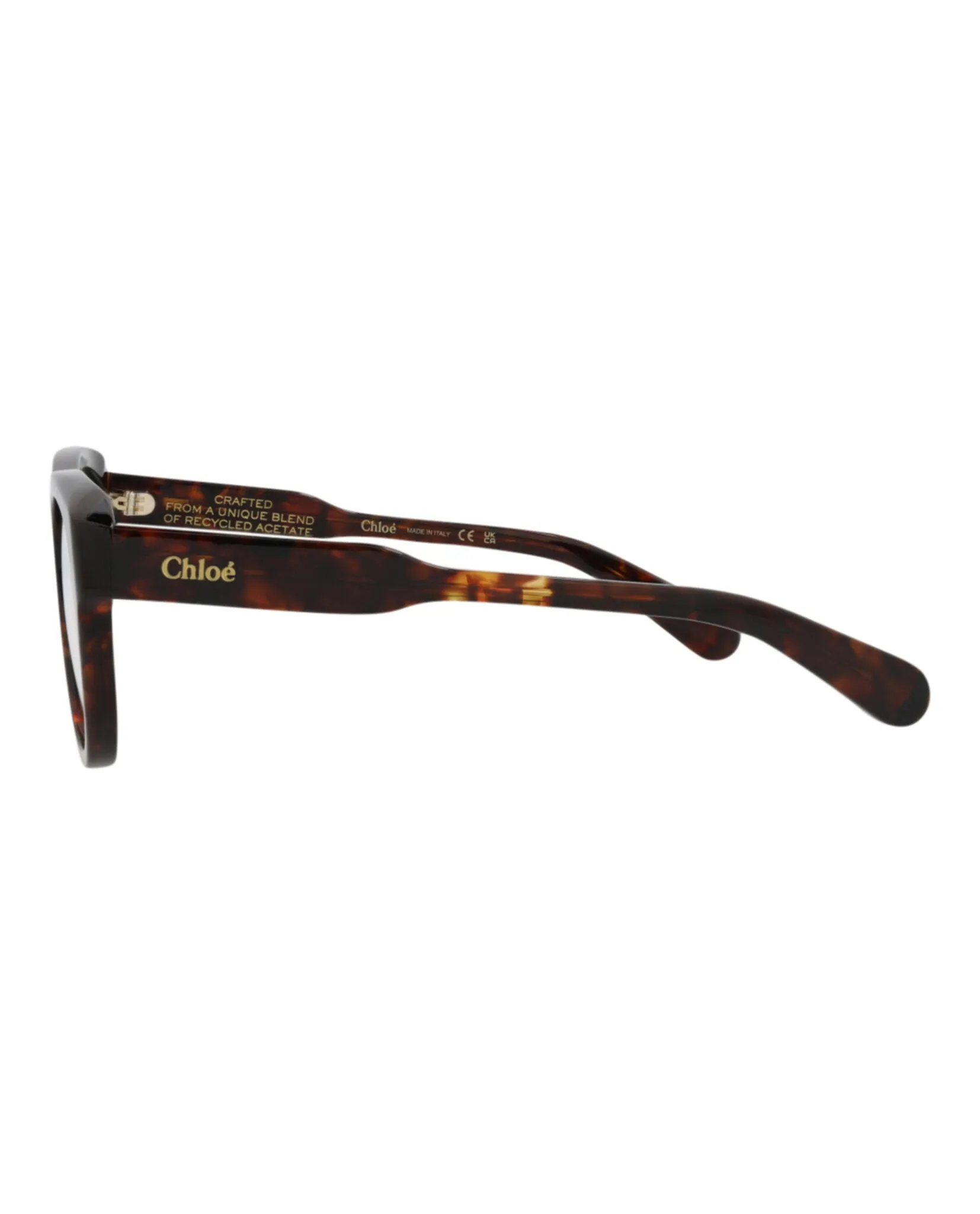 Chloe Round-Frame Recycled Acetate Optical Frames