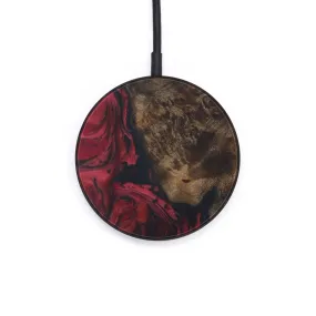 Circle Wood Resin Wireless Charger - Altay (Dark Red, 570840)