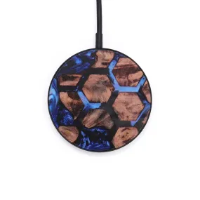 Circle Wood Resin Wireless Charger - Anitra (Pattern, 623523)