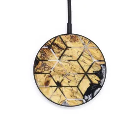 Circle Wood Resin Wireless Charger - Brylee (Pattern, 622834)