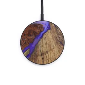 Circle Wood Resin Wireless Charger - Earle (Mosaic, 613067)