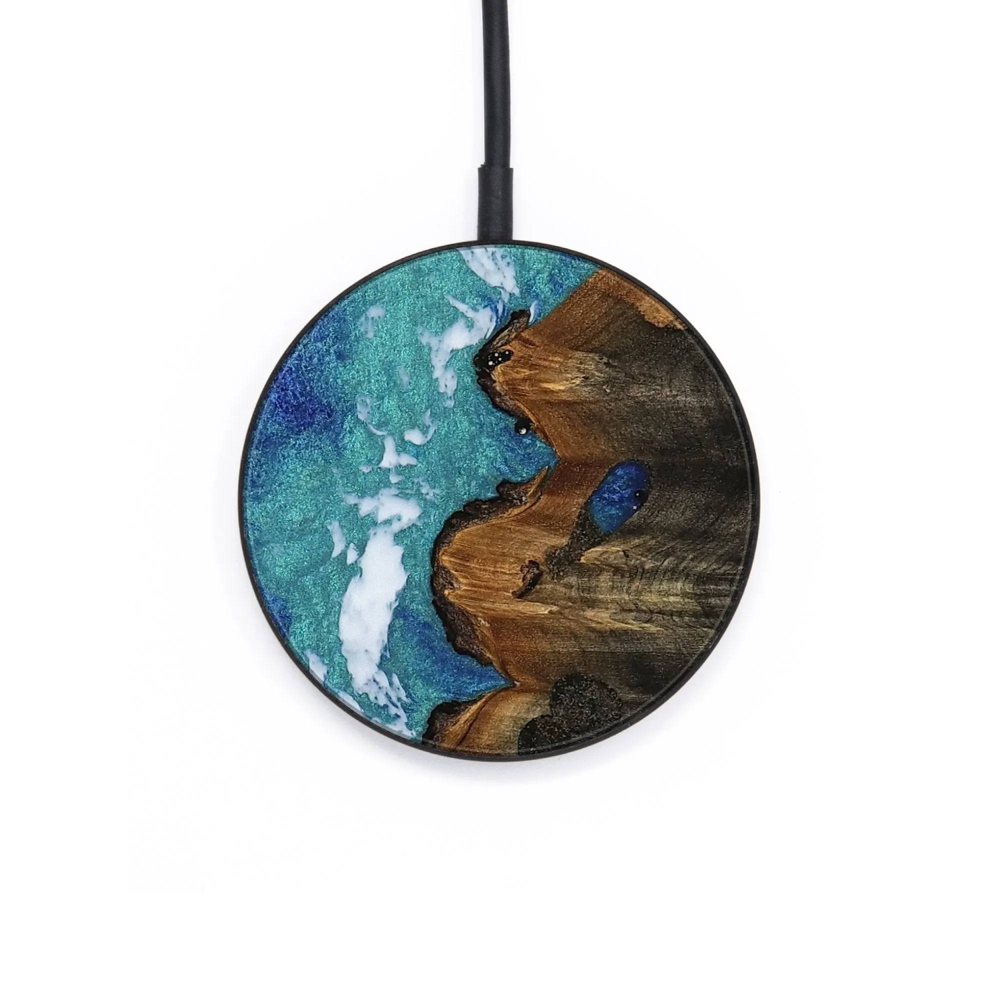 Circle Wood Wireless Charger - Aris (Coastal, 738270)