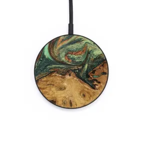 Circle Wood Wireless Charger - Goran (Green, 739621)