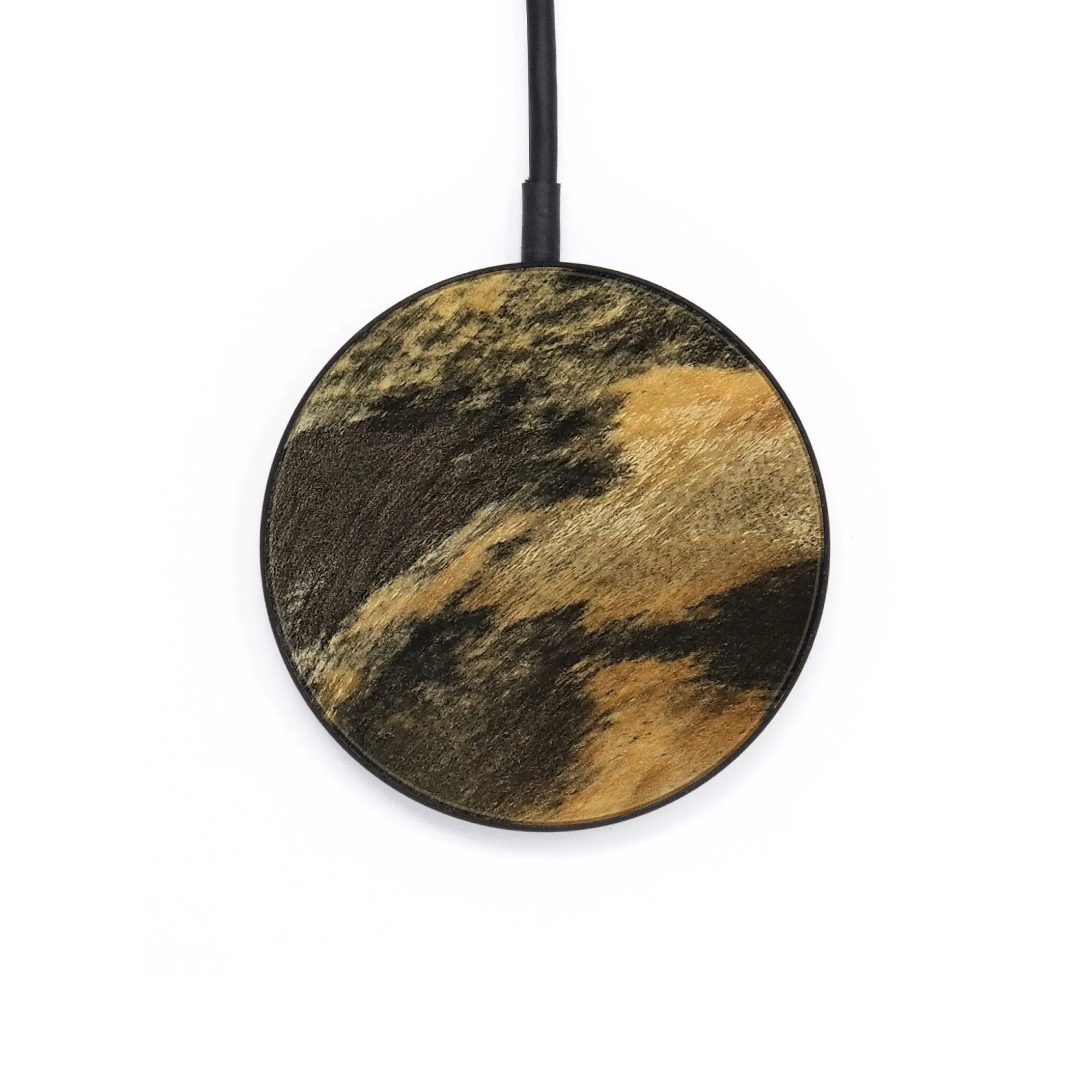 Circle Wood Wireless Charger - Orie (Wood Burl, 742237)