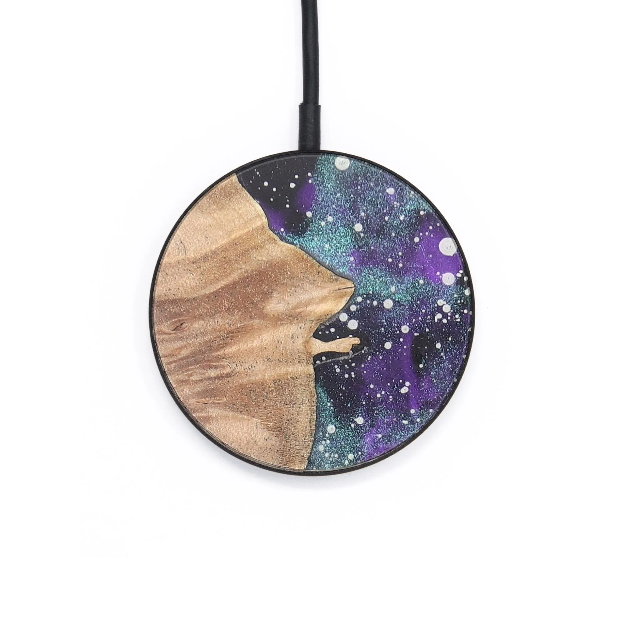 Circle Wood Wireless Charger - Quentin (Cosmos, 726877)