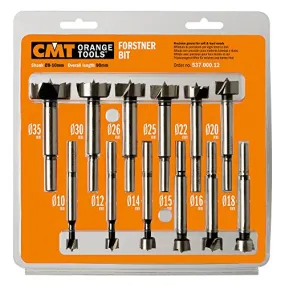 CMT 12-Piece Forstner Bit Set