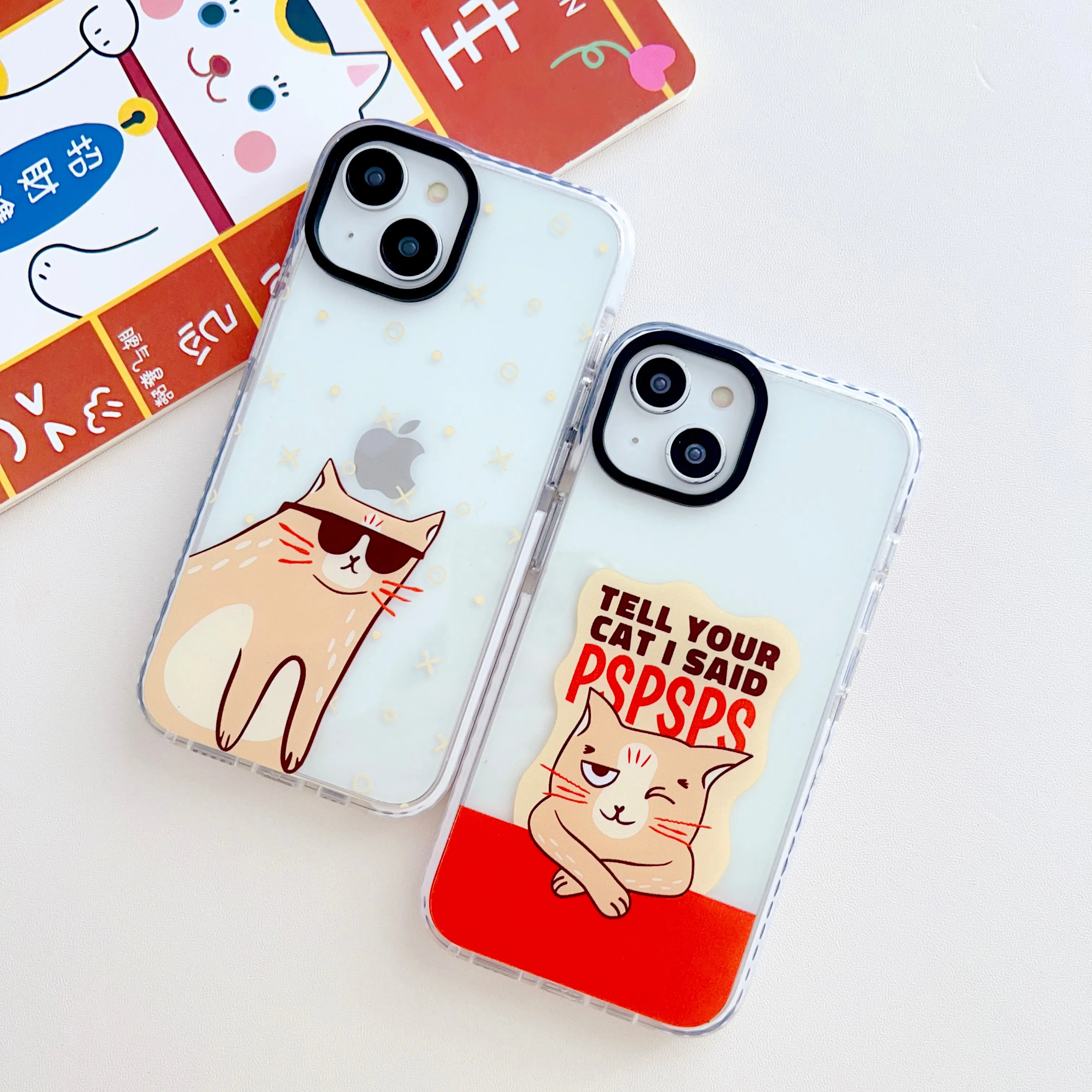 Cool Cat Designer Impact Proof Case for iPhone