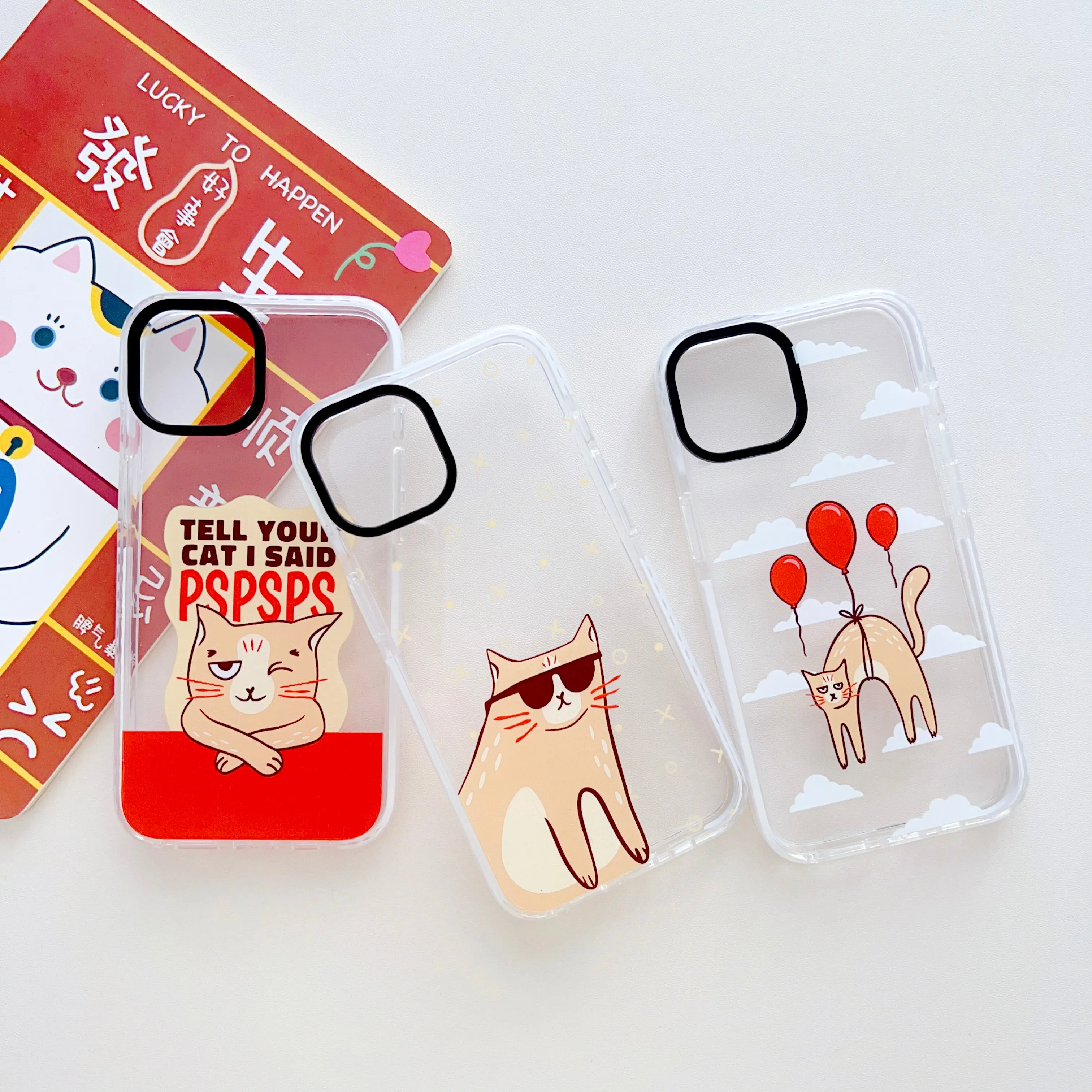 Cool Cat Designer Impact Proof Case for iPhone