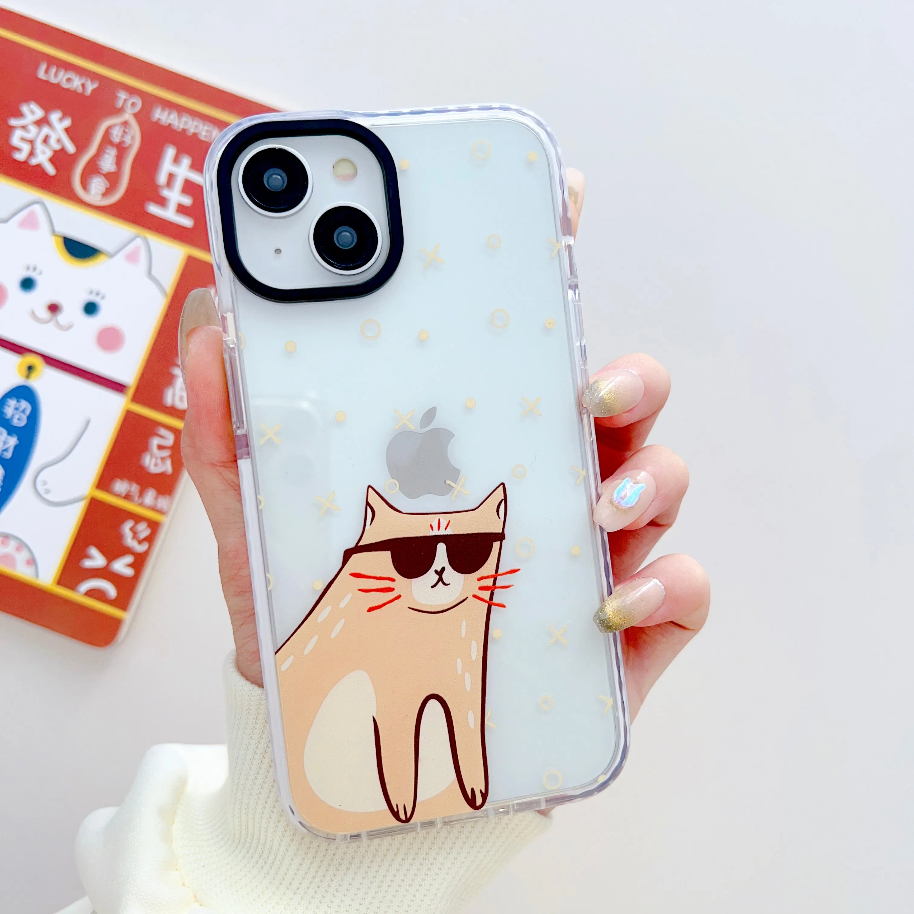 Cool Cat Designer Impact Proof Case for iPhone