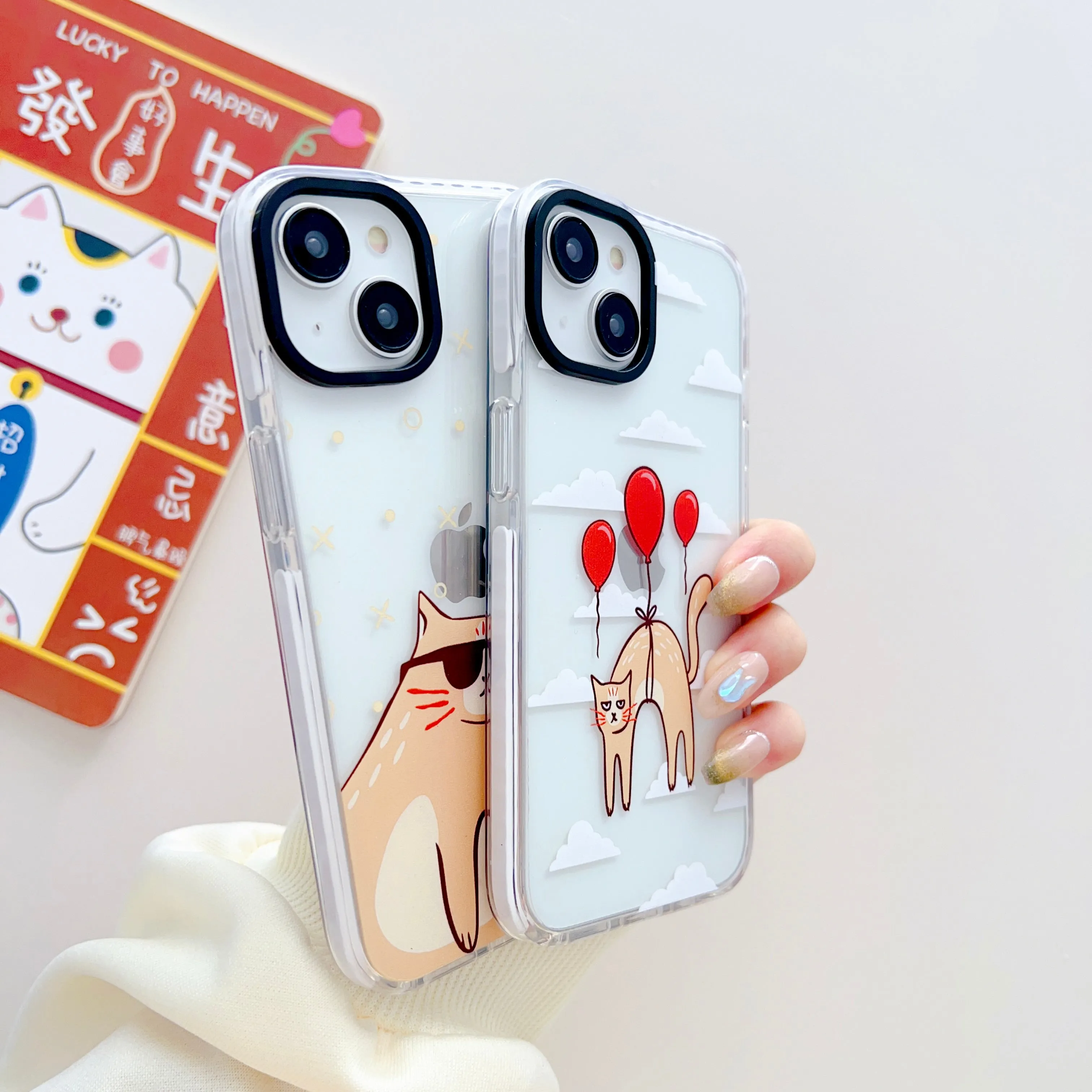 Cool Cat Designer Impact Proof Case for iPhone