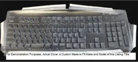 Custom Made Keyboard Cover for Dell Inspiration E1505-120G91