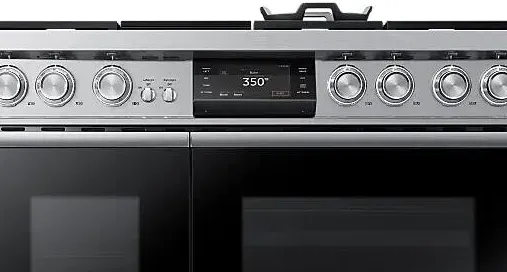 Dacor - 4.8 cu. ft  Dual Fuel Range in Silver - DOP48C96DLS