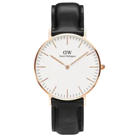 Daniel Wellington Men's Black Classic Sheffield  Watch DW00100036