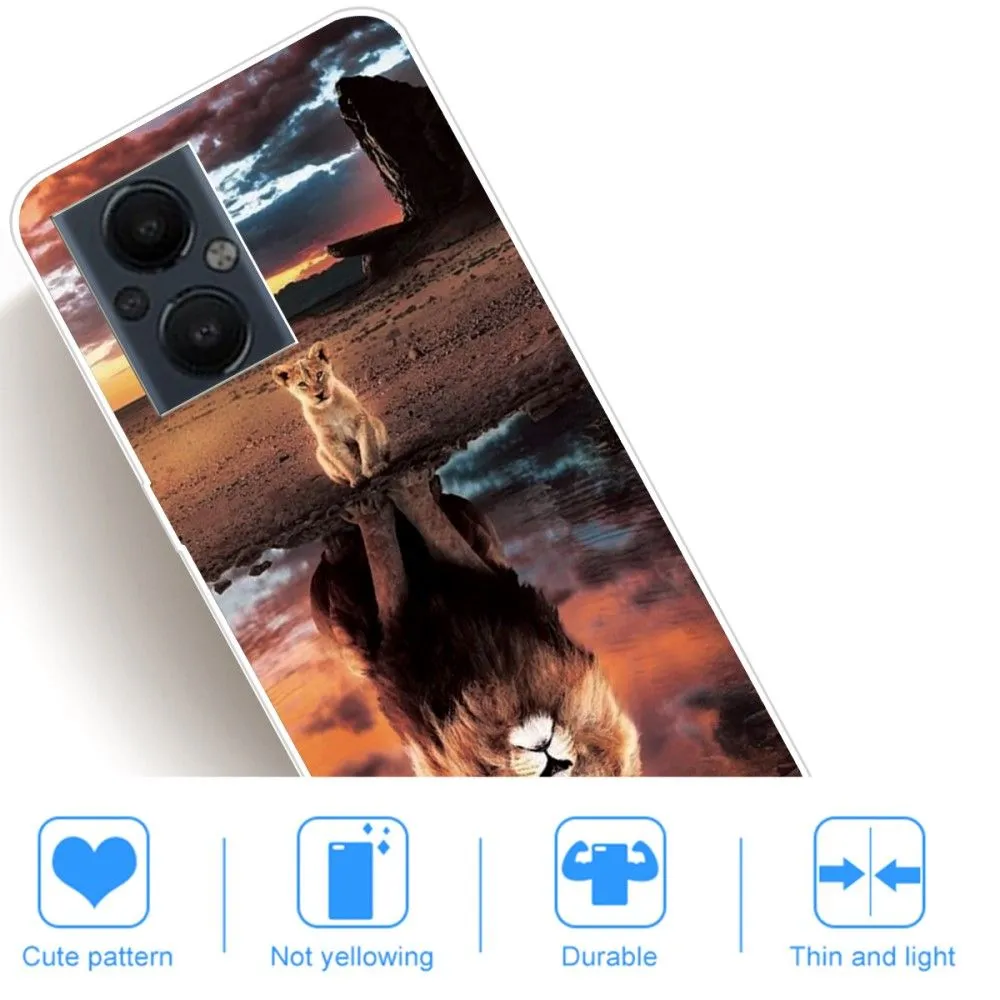 Deco OnePlus Nord N20 5G case - Lion