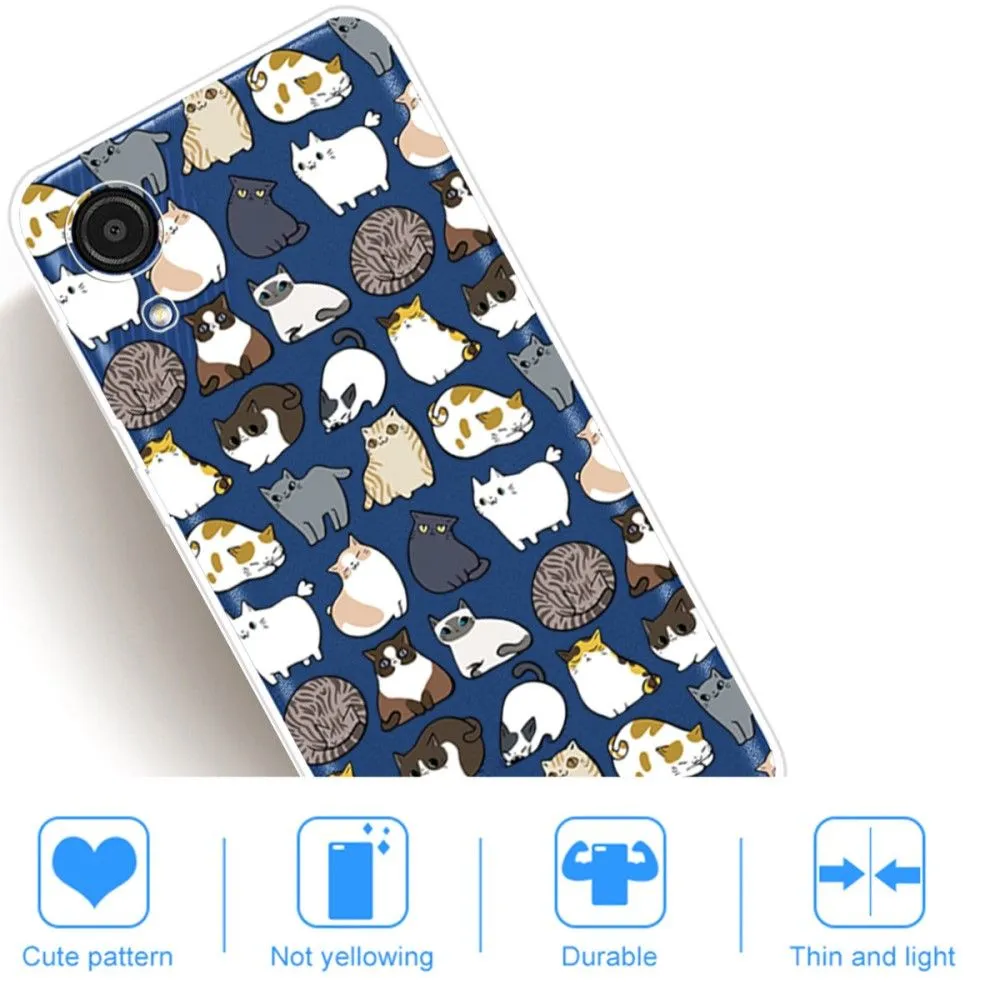 Deco Samsung Galaxy A03 Core case - Cats Stickers