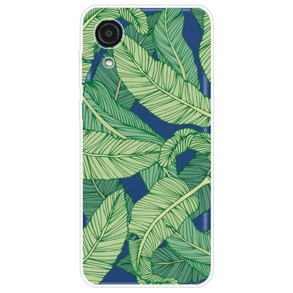 Deco Samsung Galaxy A03 Core case - Green Leaves