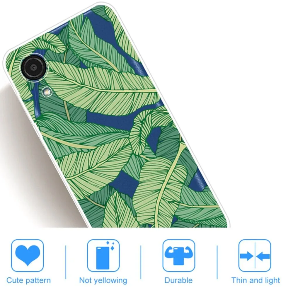 Deco Samsung Galaxy A03 Core case - Green Leaves