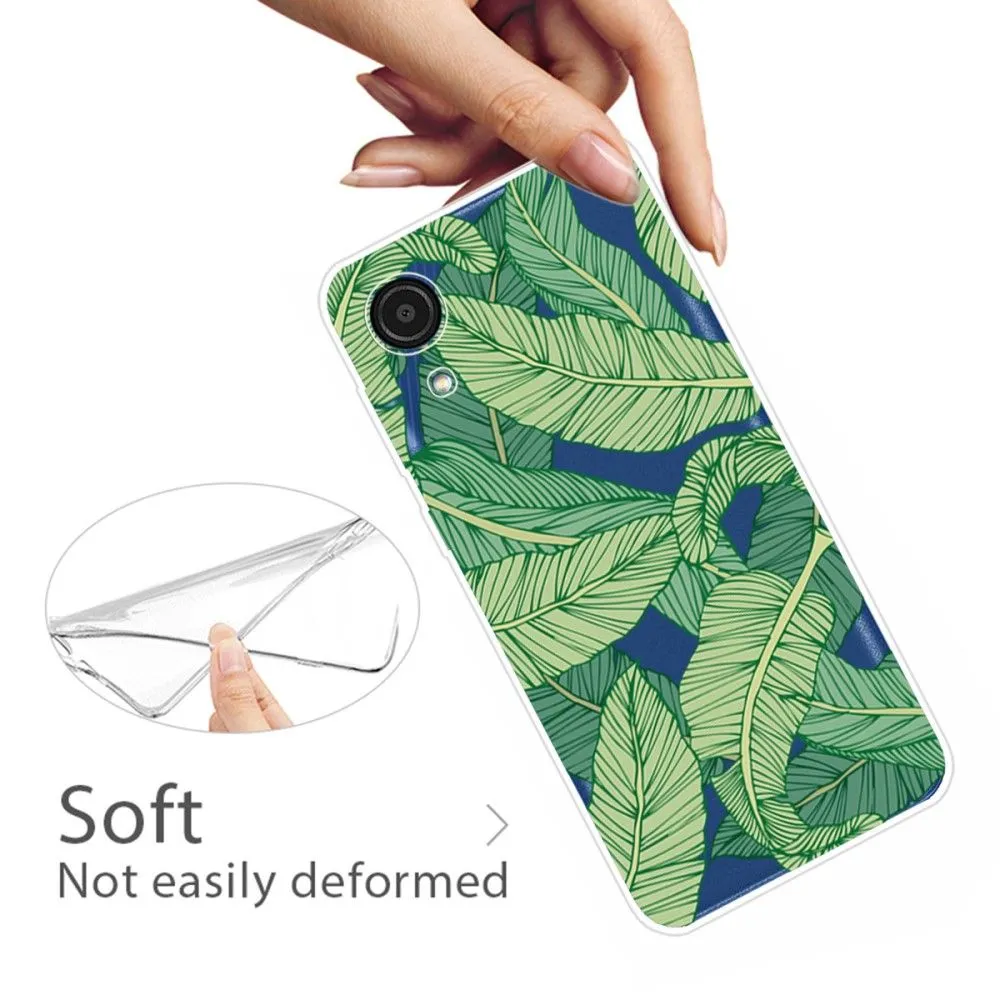 Deco Samsung Galaxy A03 Core case - Green Leaves