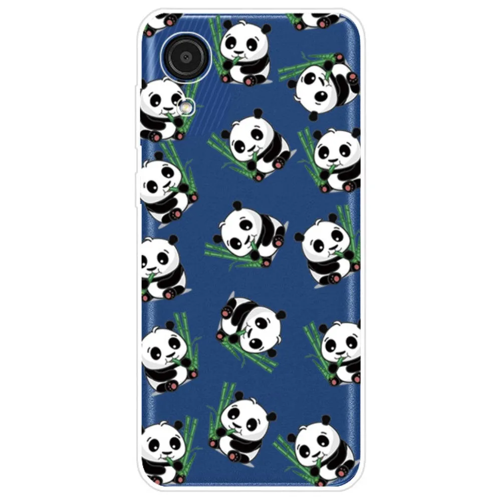 Deco Samsung Galaxy A03 Core case - Pandas