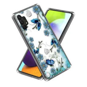 Deco Samsung Galaxy A13 4G case - Butterfly and Flowers