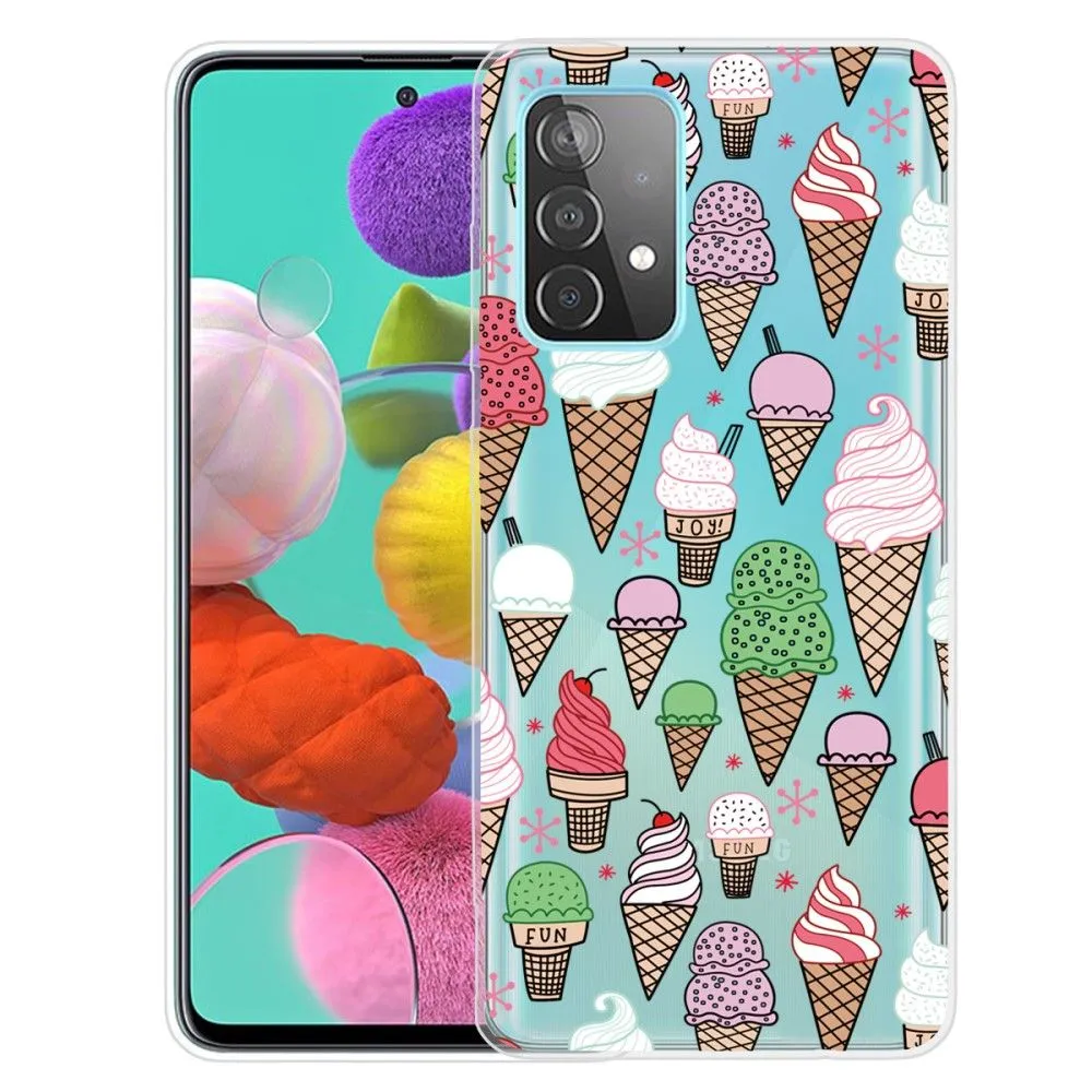 Deco Samsung Galaxy A13 4G case - Fun Ice Cream