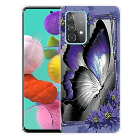 Deco Samsung Galaxy A13 4G case - Purple Butterfly