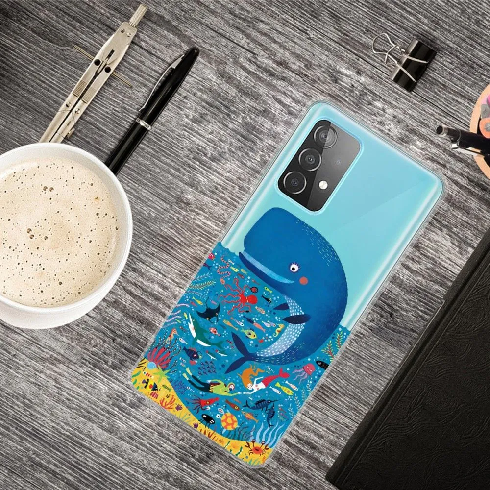 Deco Samsung Galaxy A13 4G case - Whale