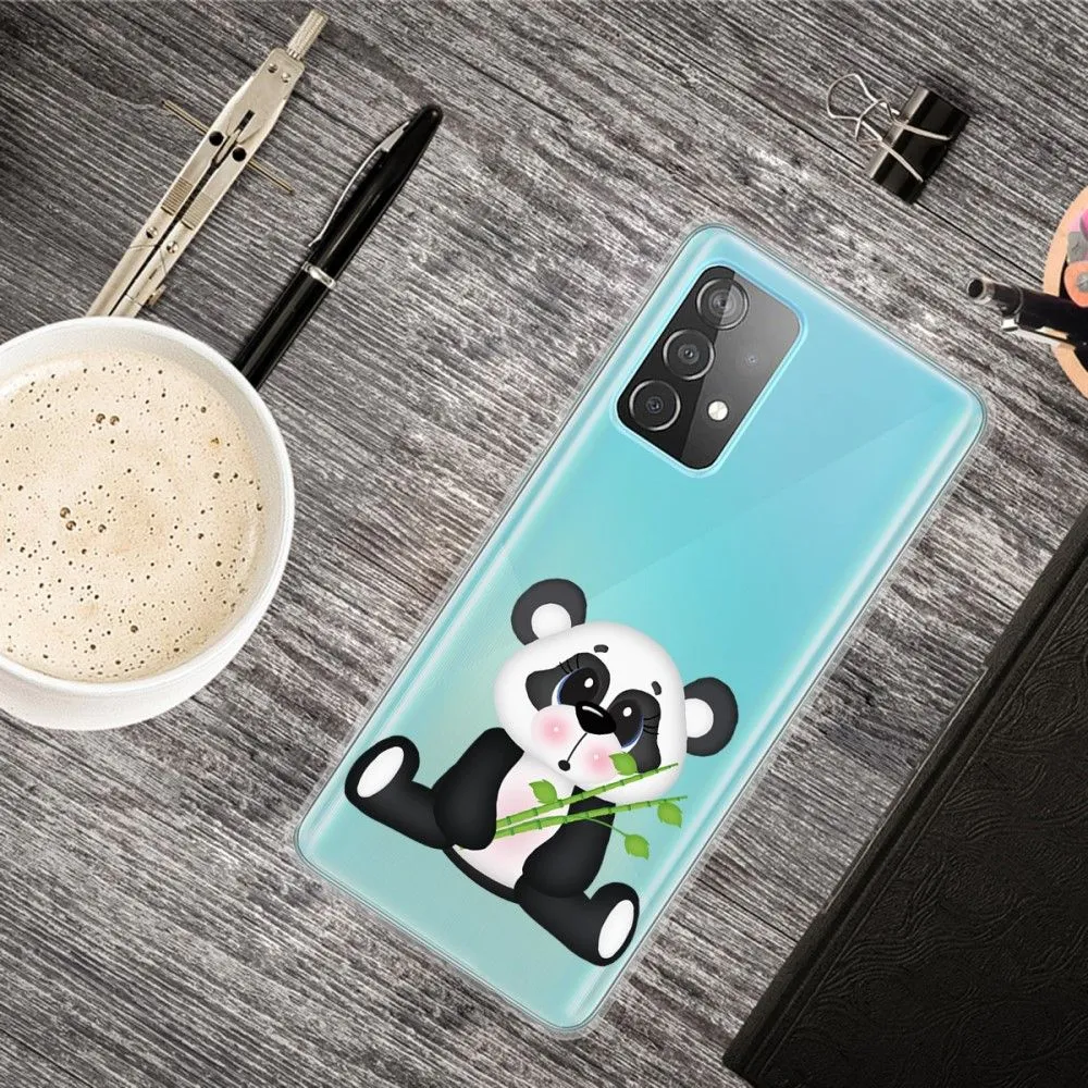 Deco Samsung Galaxy A53 5G case - Panda with Bamboo