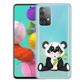 Deco Samsung Galaxy A53 5G case - Panda with Bamboo