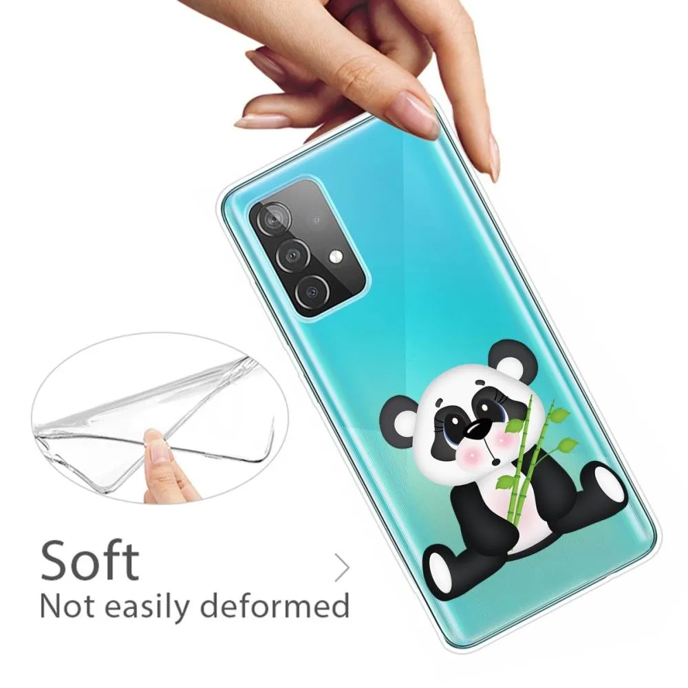 Deco Samsung Galaxy A53 5G case - Panda with Bamboo