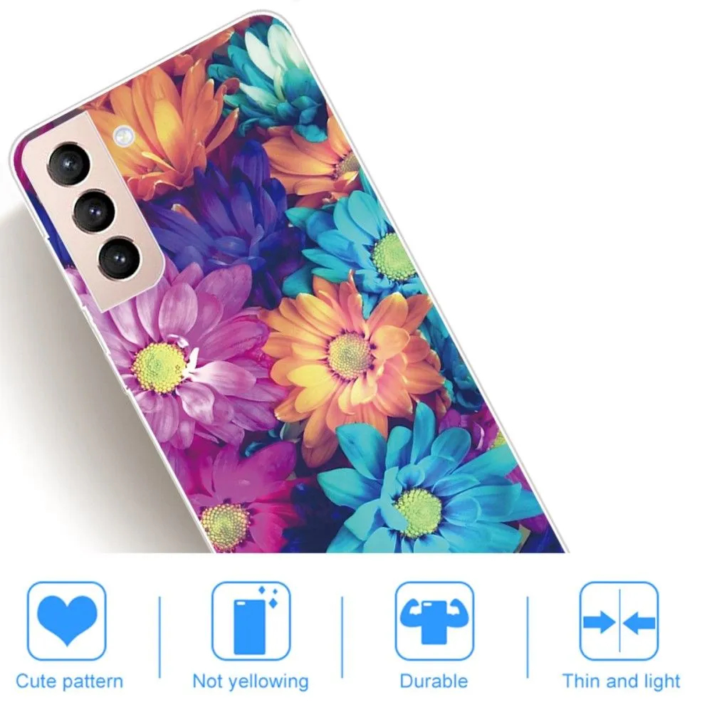 Deco Samsung Galaxy S22 case - Colorful Daisy