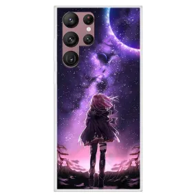 Deco Samsung Galaxy S22 Ultra case - Stars and Girl