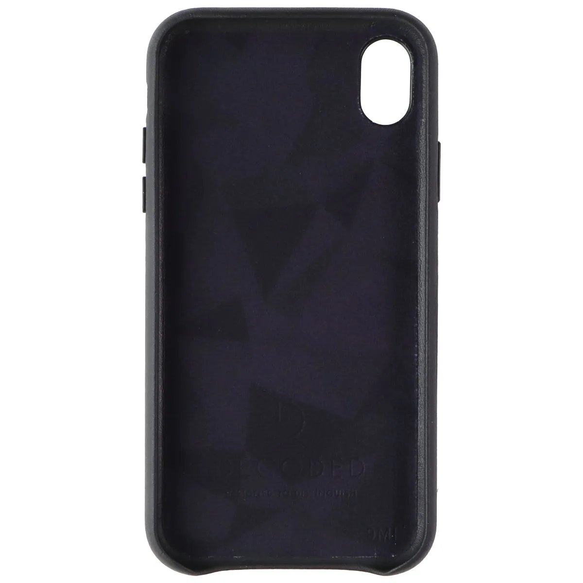 Decoded Full Grain Leather Case for Apple iPhone XR - Black