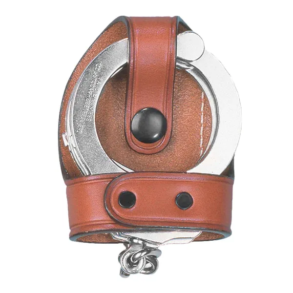 Dutyman - Brown & Black Leather Bikini Cuff Case