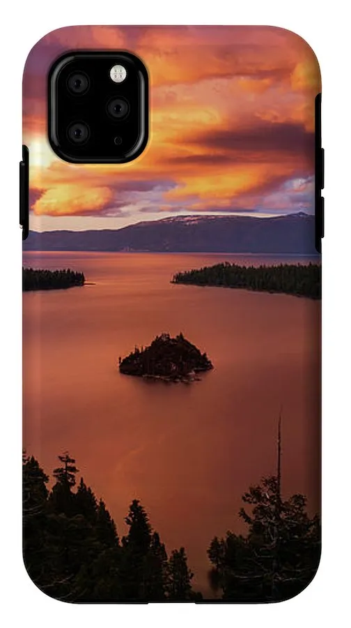 Emerald Bay Fire - Phone Case