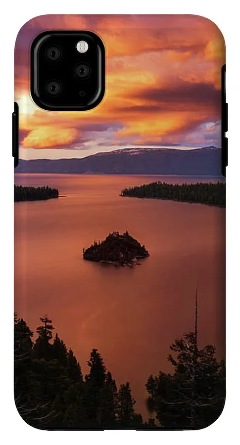 Emerald Bay Fire - Phone Case