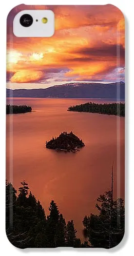 Emerald Bay Fire - Phone Case