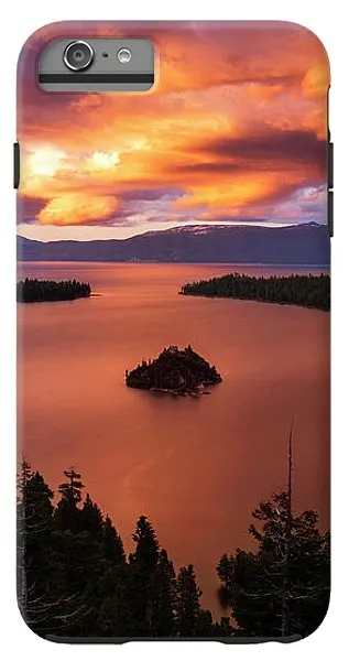 Emerald Bay Fire - Phone Case