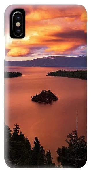 Emerald Bay Fire - Phone Case