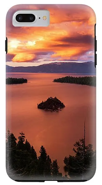 Emerald Bay Fire - Phone Case