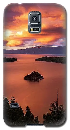 Emerald Bay Fire - Phone Case