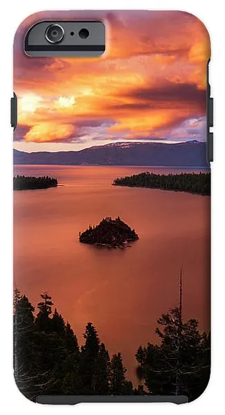 Emerald Bay Fire - Phone Case