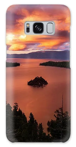 Emerald Bay Fire - Phone Case