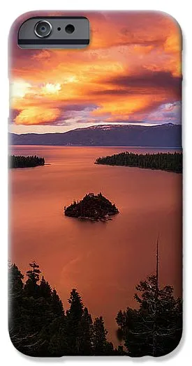 Emerald Bay Fire - Phone Case