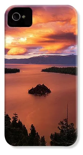 Emerald Bay Fire - Phone Case