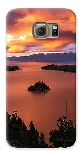 Emerald Bay Fire - Phone Case