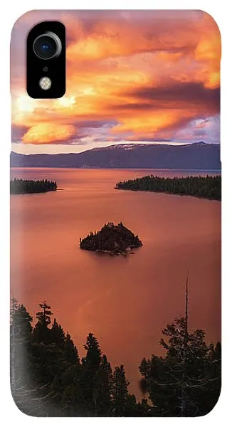 Emerald Bay Fire - Phone Case